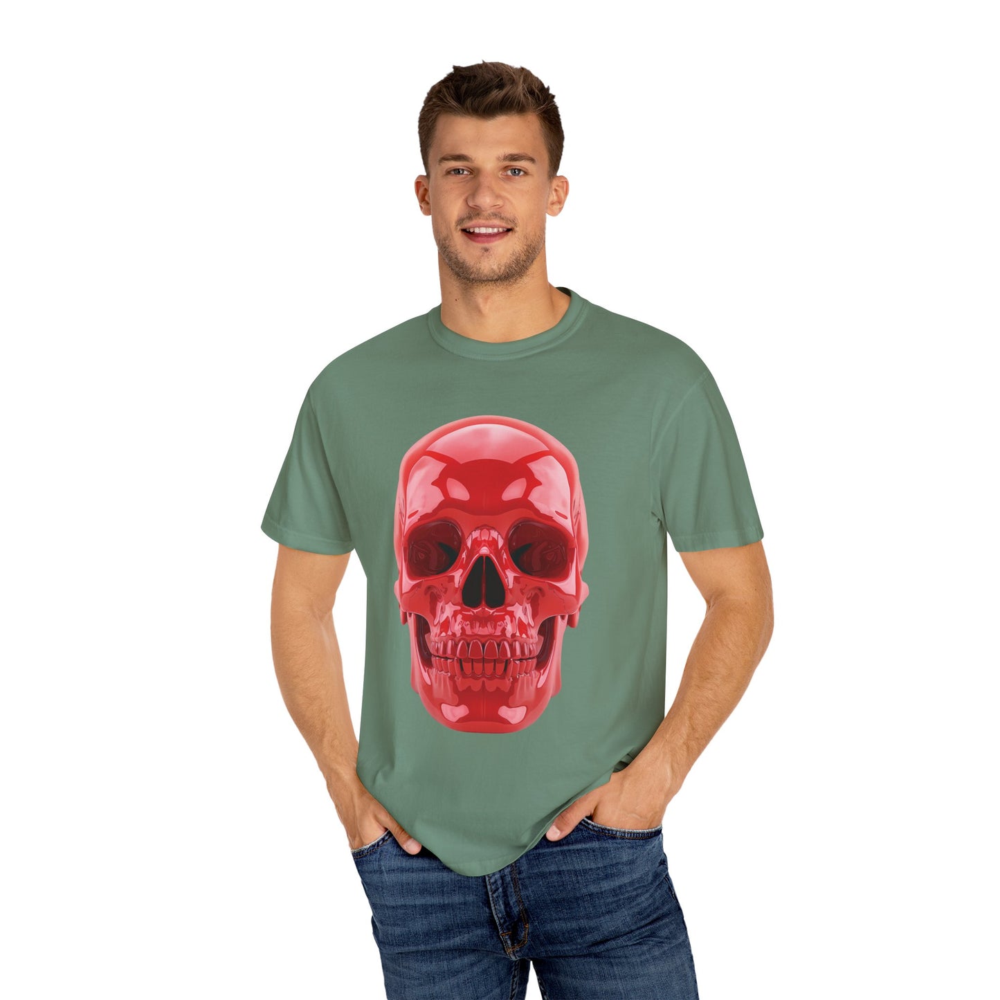 Bold Skull Graphic Unisex T-shirt - Eye-Catching Streetwear