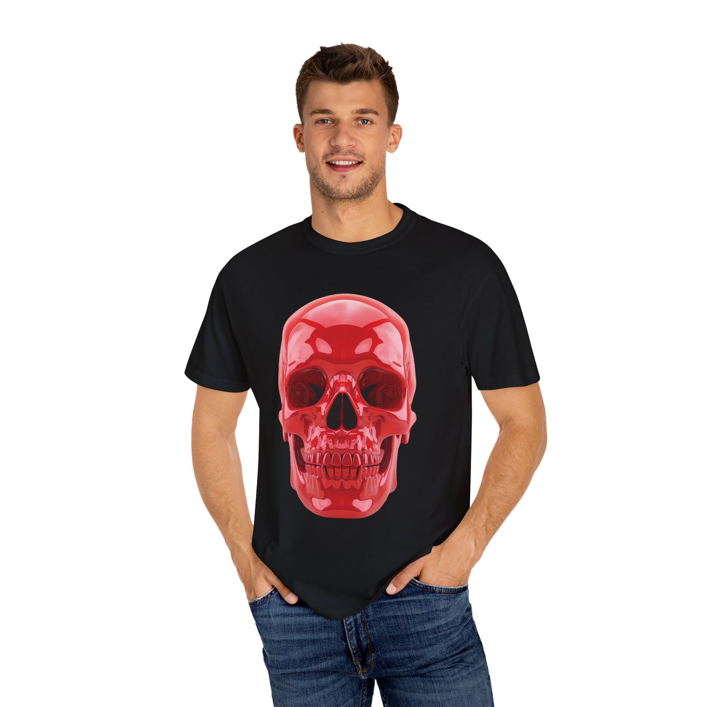 Bold Skull Graphic Unisex T-shirt - Eye-Catching Streetwear