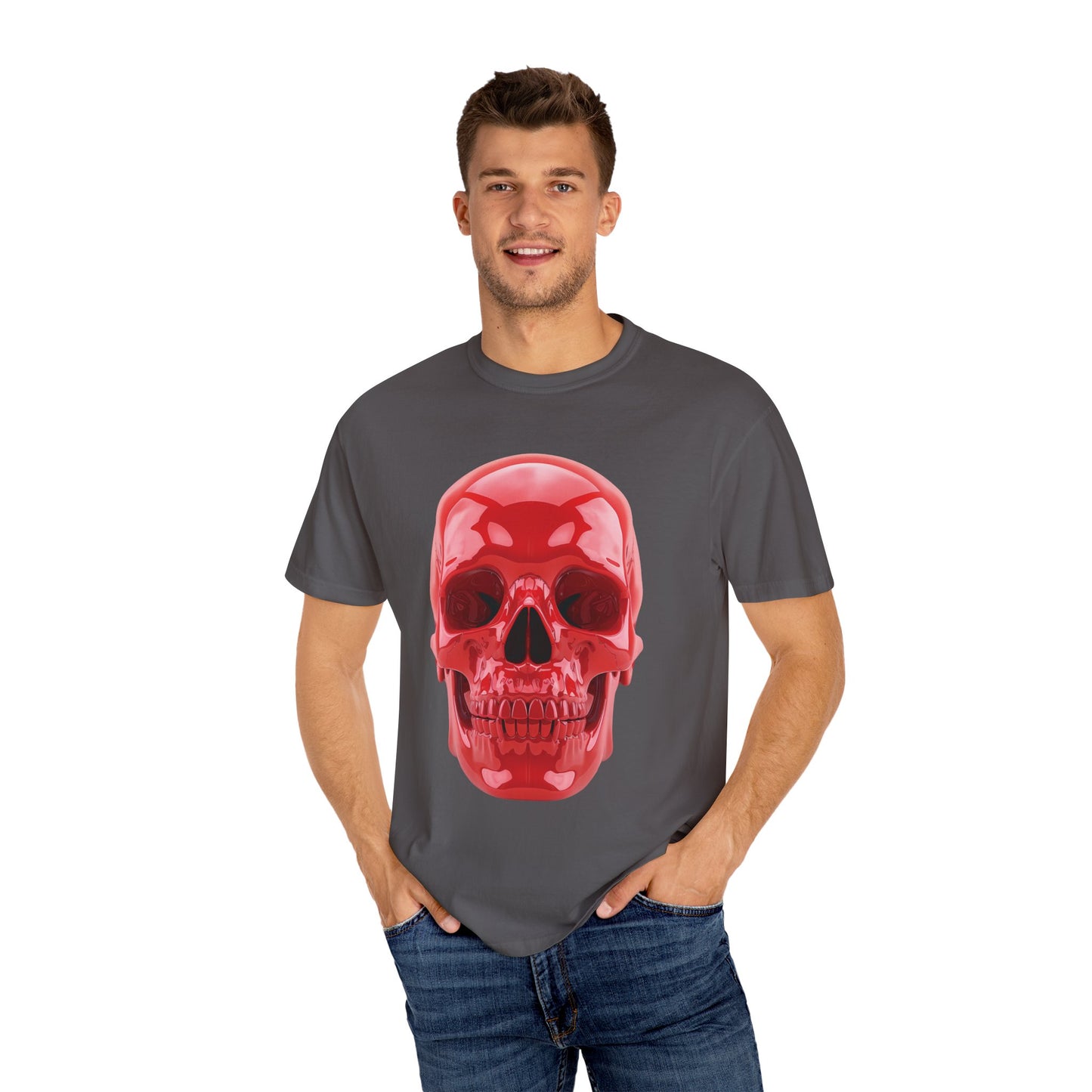 Bold Skull Graphic Unisex T-shirt - Eye-Catching Streetwear