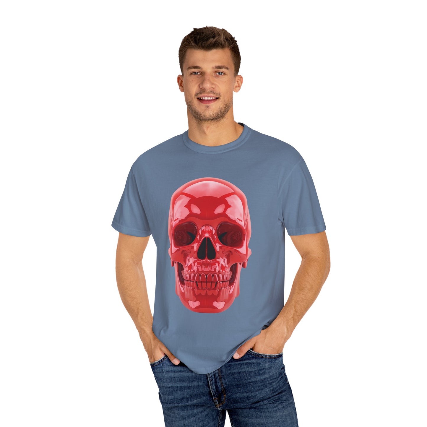 Bold Skull Graphic Unisex T-shirt - Eye-Catching Streetwear